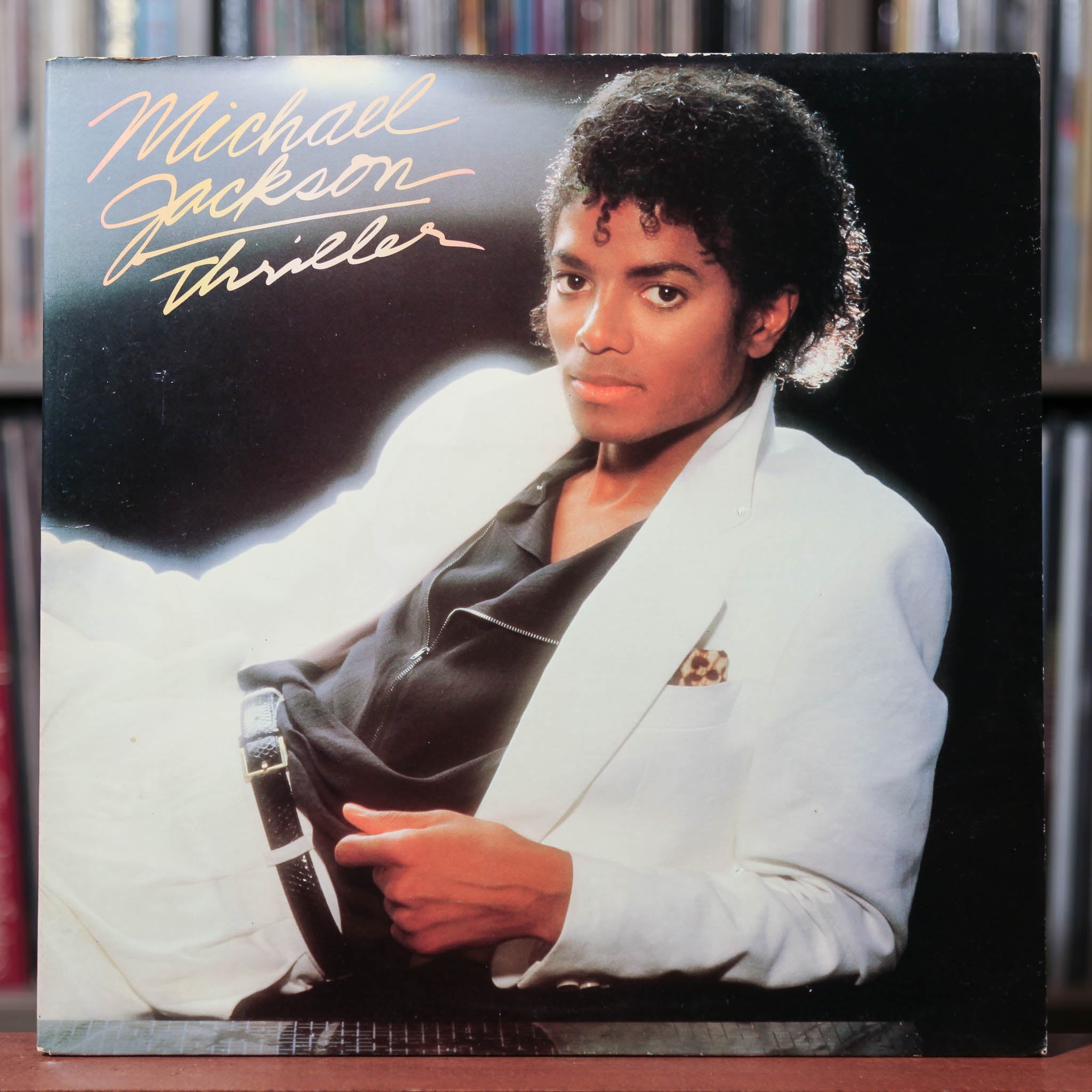Michael Jackson - Thriller - 1st Press / No MJ Credit - 1982 CBS, VG+/