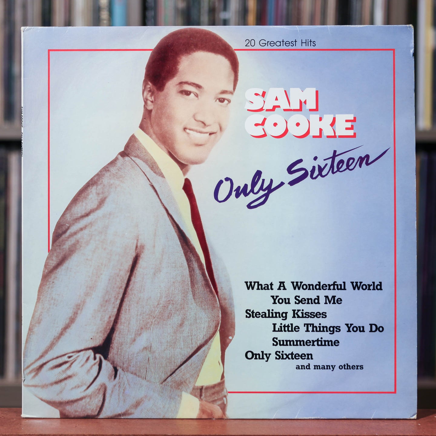 Sam Cooke - Only Sixteen - German Import - 1970's Flash Back, VG+/VG+