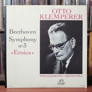 Beethoven, Philharmonia Orchestra, Otto Klemperer – Symphony No. 3 "Eroica" - 1961 Angel Records, VG+/VG