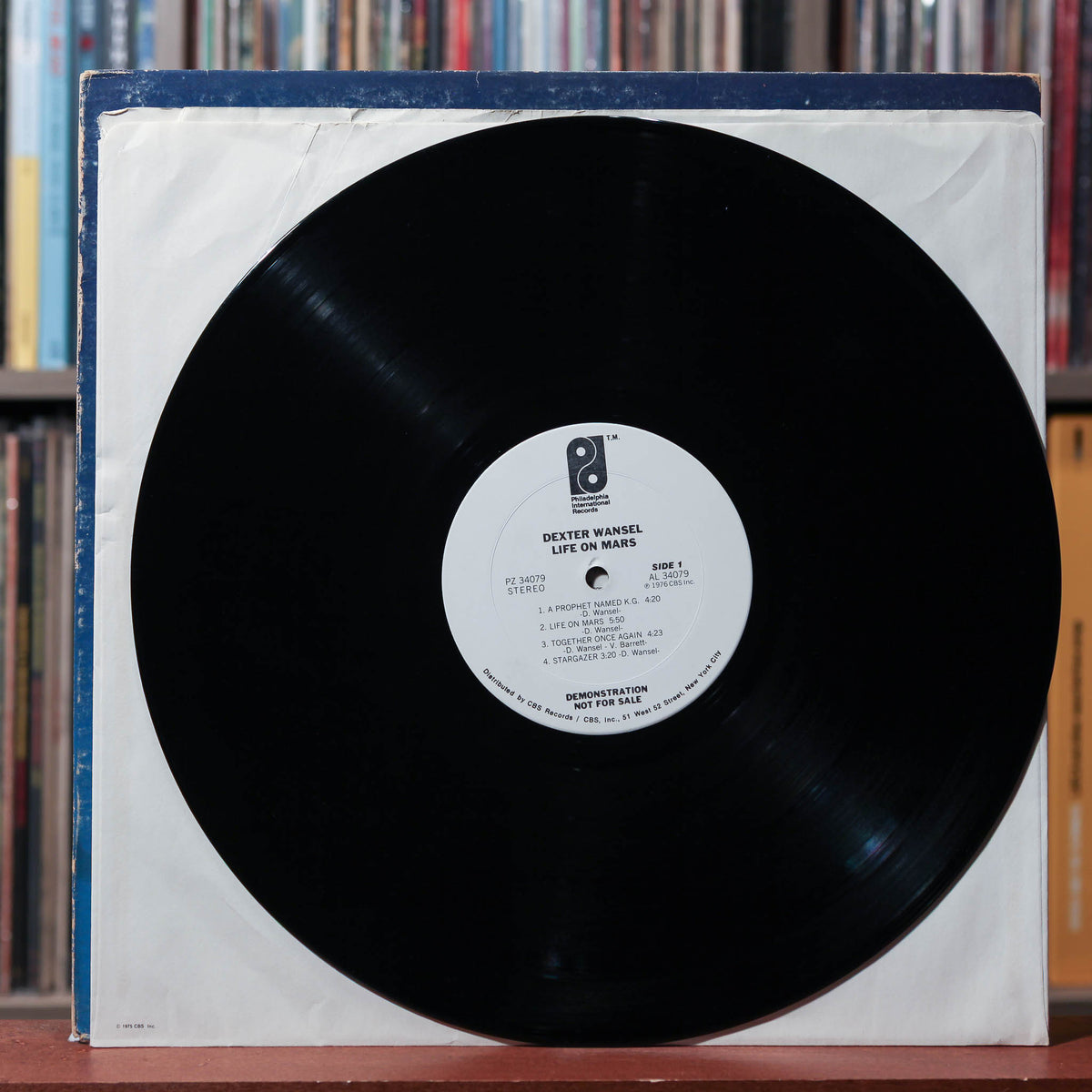 Dexter Wansel - Life On Mars - WHITE LABEL PROMO 1976 Philadelphia Int