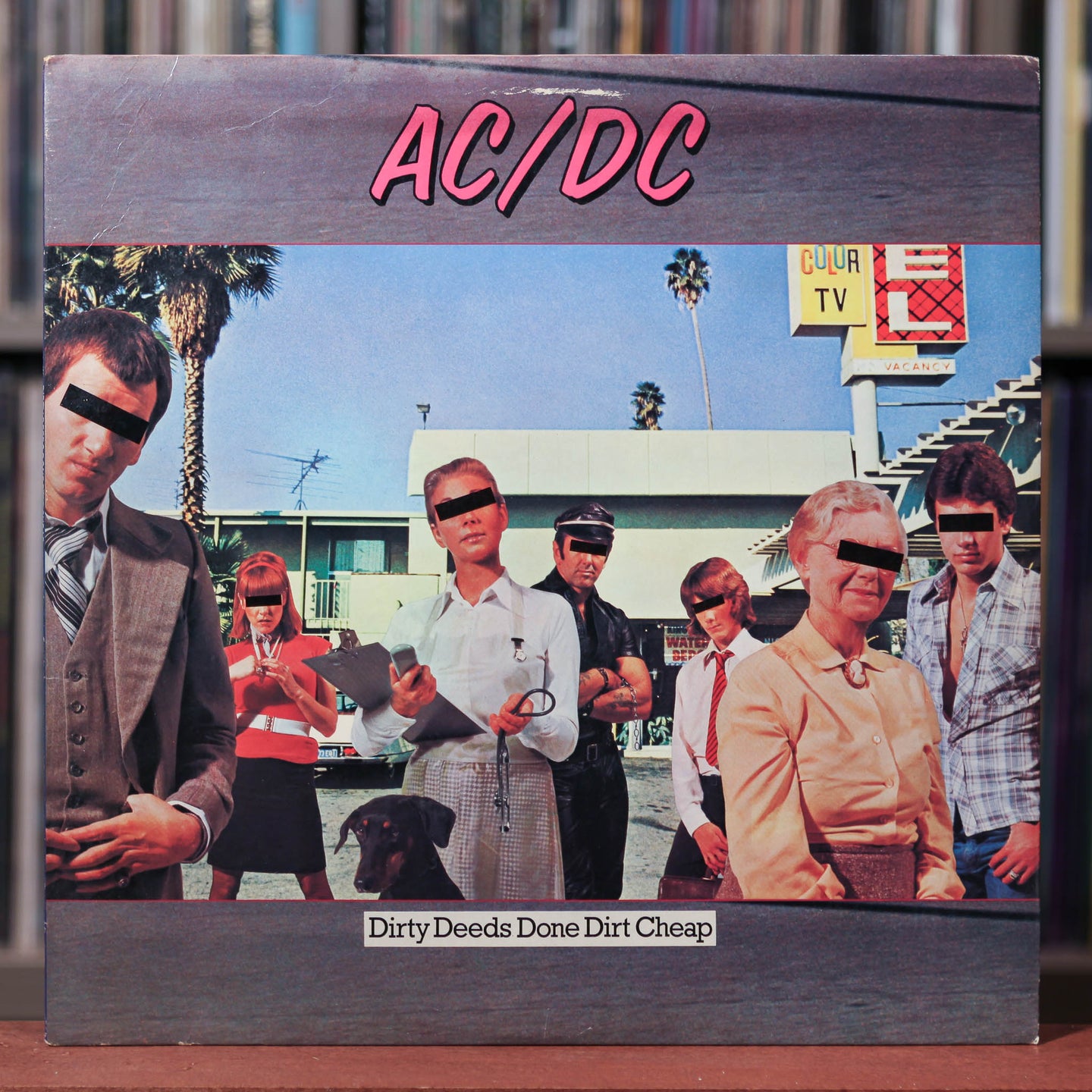 AC/DC - Dirty Deeds Done Dirt Cheap - 1981 Atlantic, VG/VG+