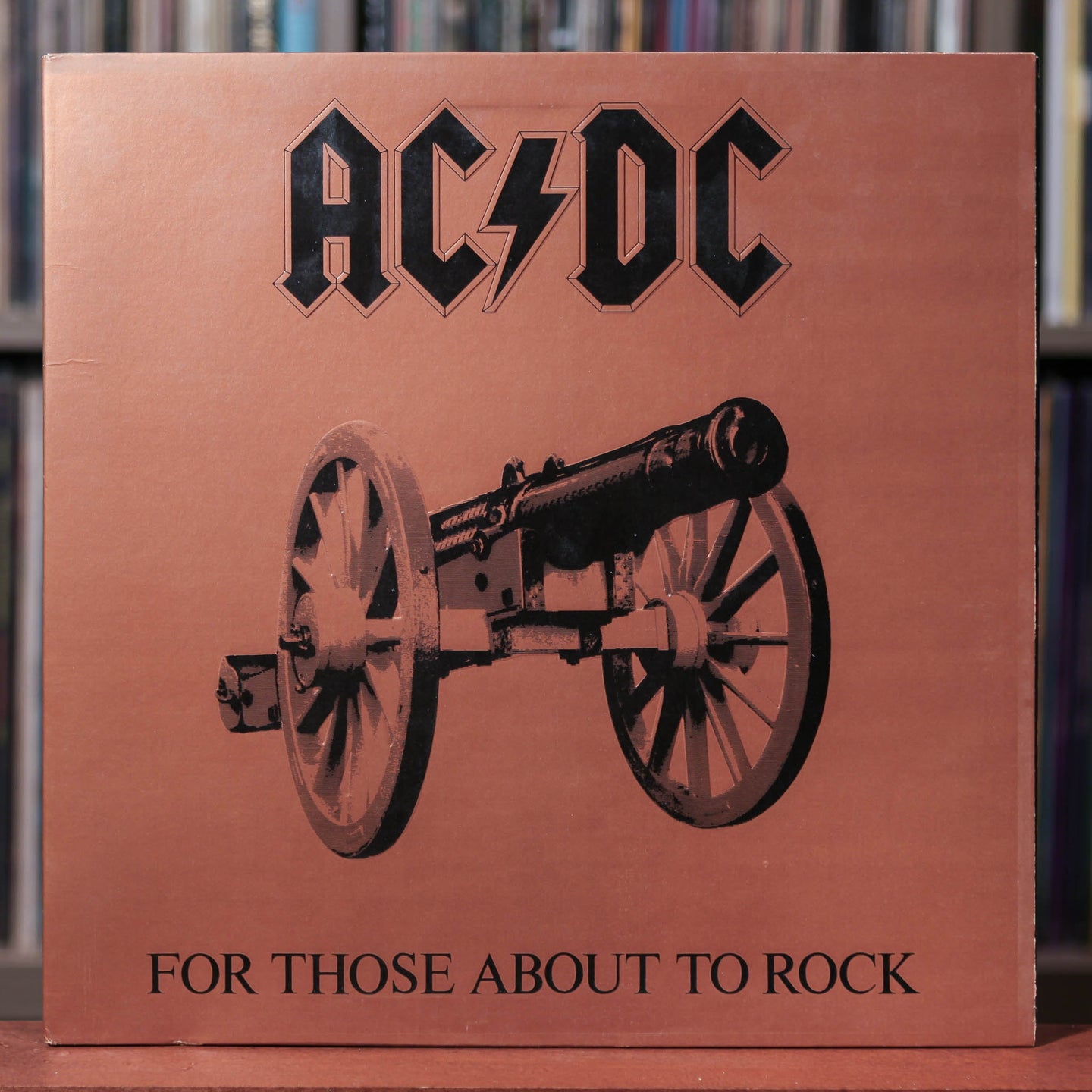 AC/DC - For Those About to Rock - 1981 Atlantic, VG+/EX