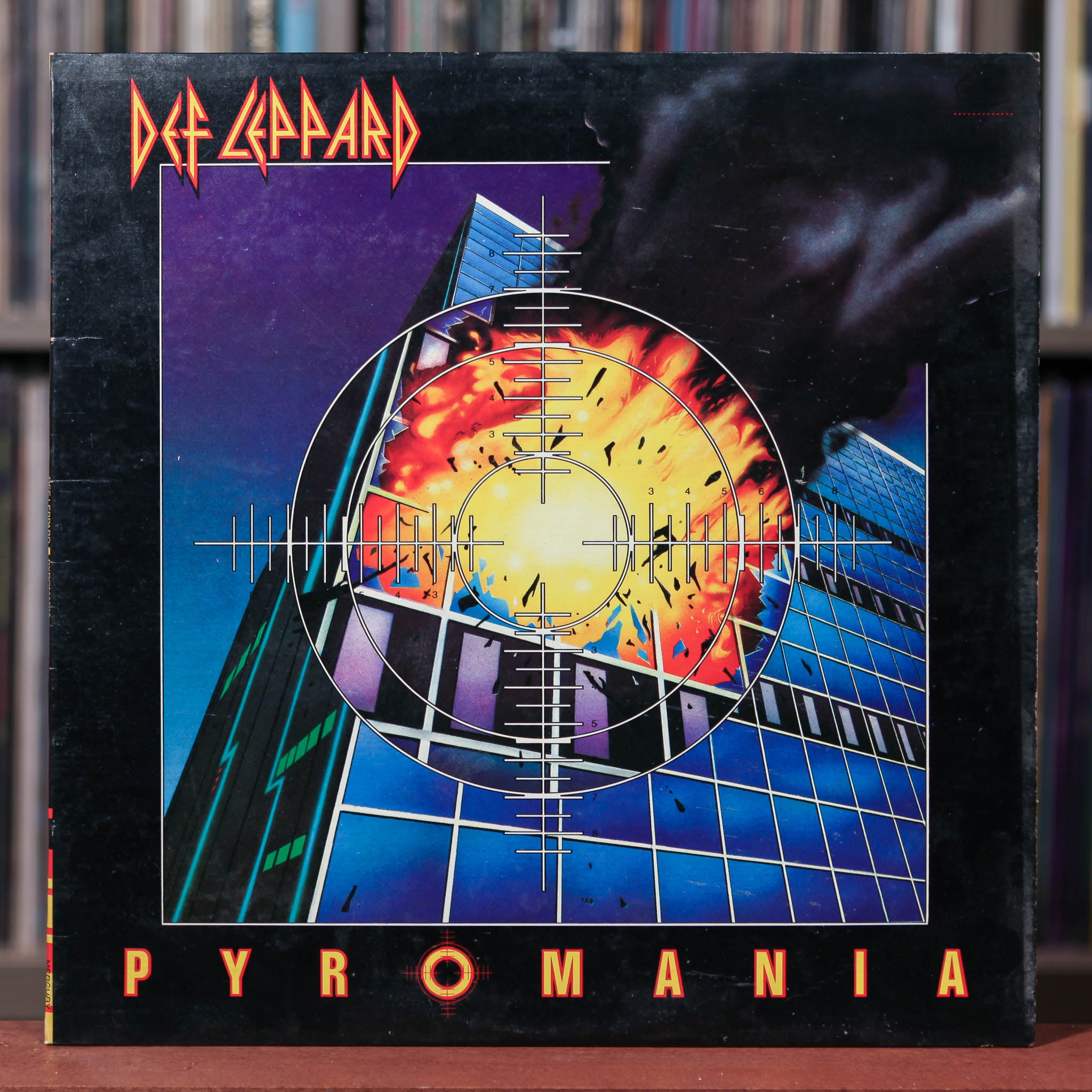 Def Leppard - Pyromania - 1983 Mercury, VG+/VG+