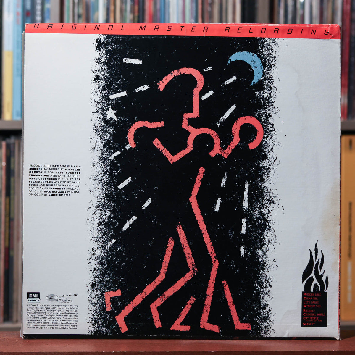 David Bowie - Let's Dance - MOFI 1984 Mobile Fidelity Sound Lab, VG/VG