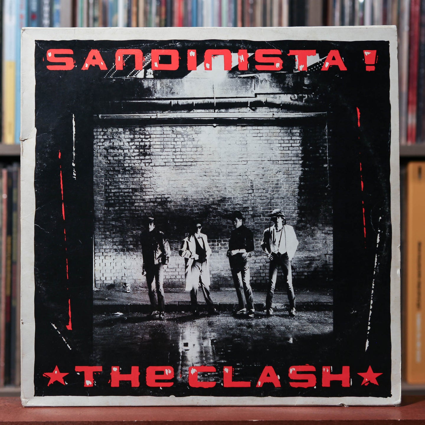 The Clash - Sandinista! - 3LP UK W/ INSERT 1980 CBS, VG/EX