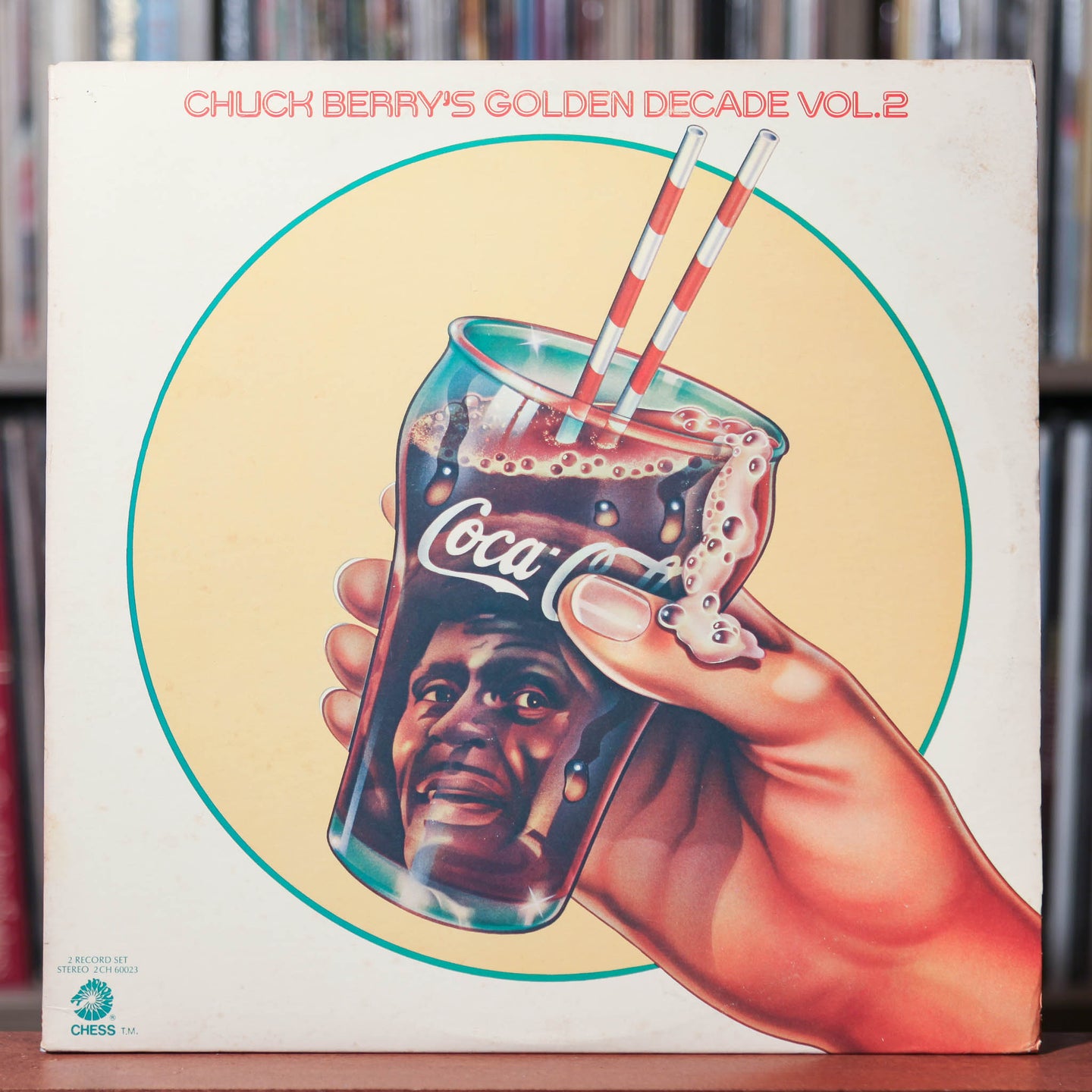 Chuck Berry - Chuck Berry's Golden Decade Vol.2 - Rare PROMO - 2LP 1972 Chess, VG+/VG+