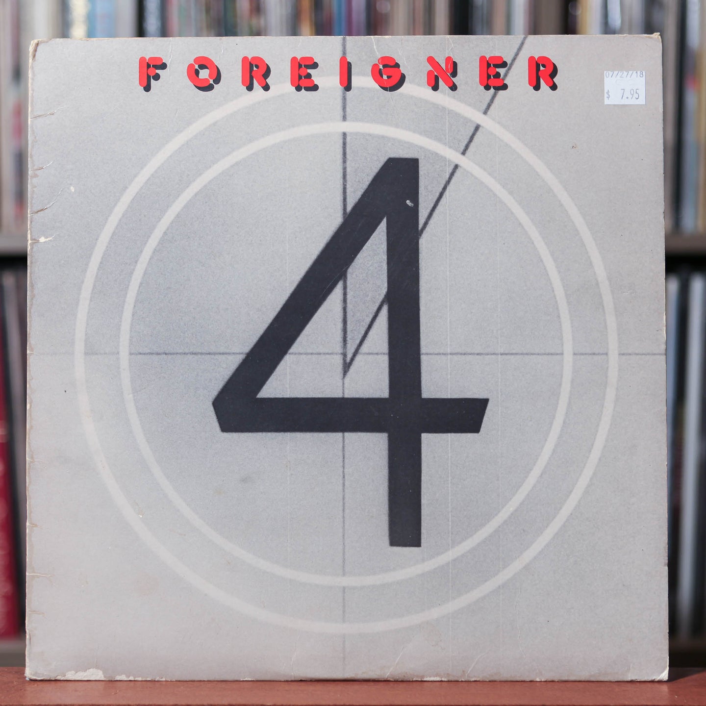 Foreigner - 4 - 1981 Atlantic, VG/EX