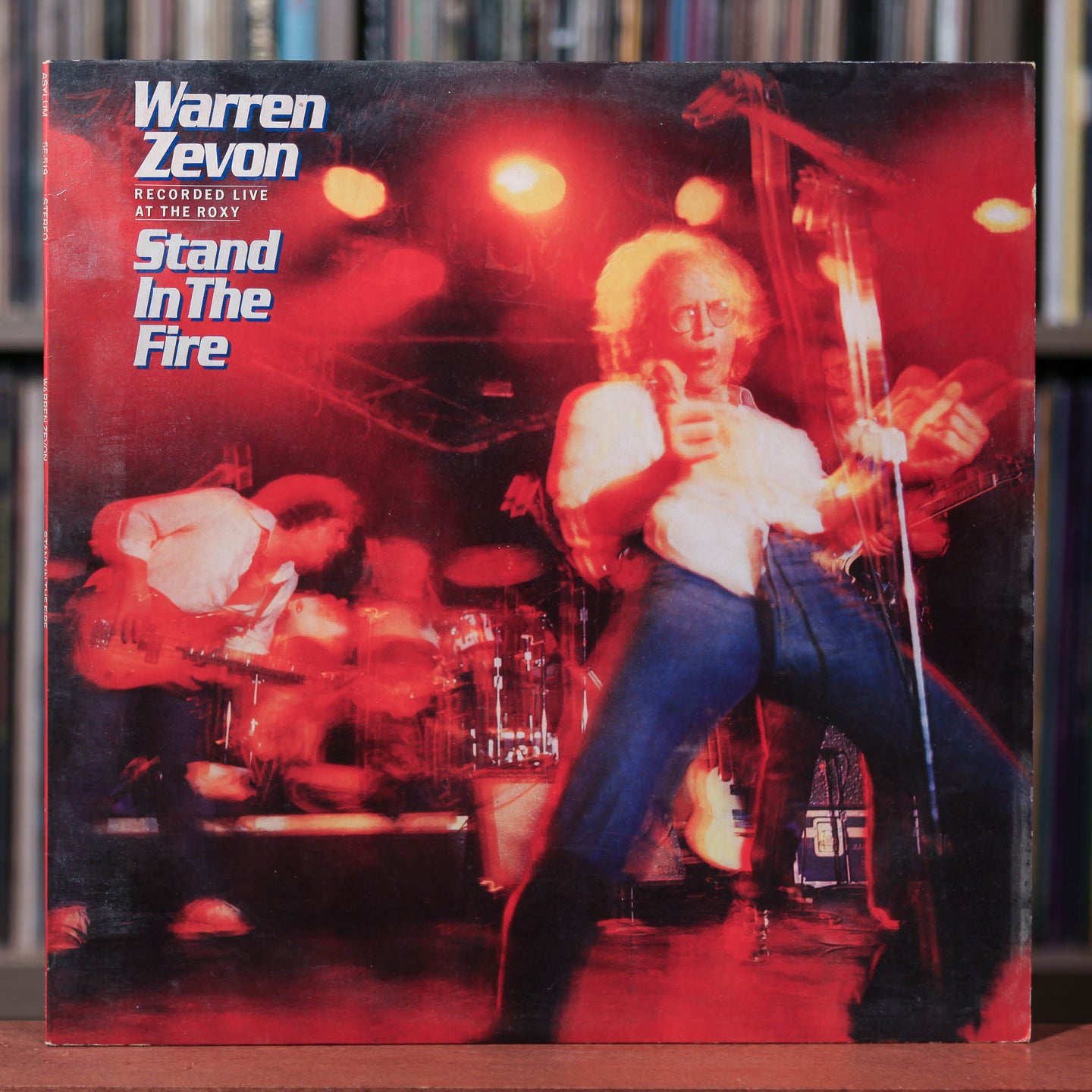 Warren Zevon - Stand In The Fire - 1980 Asylum, VG+/VG+