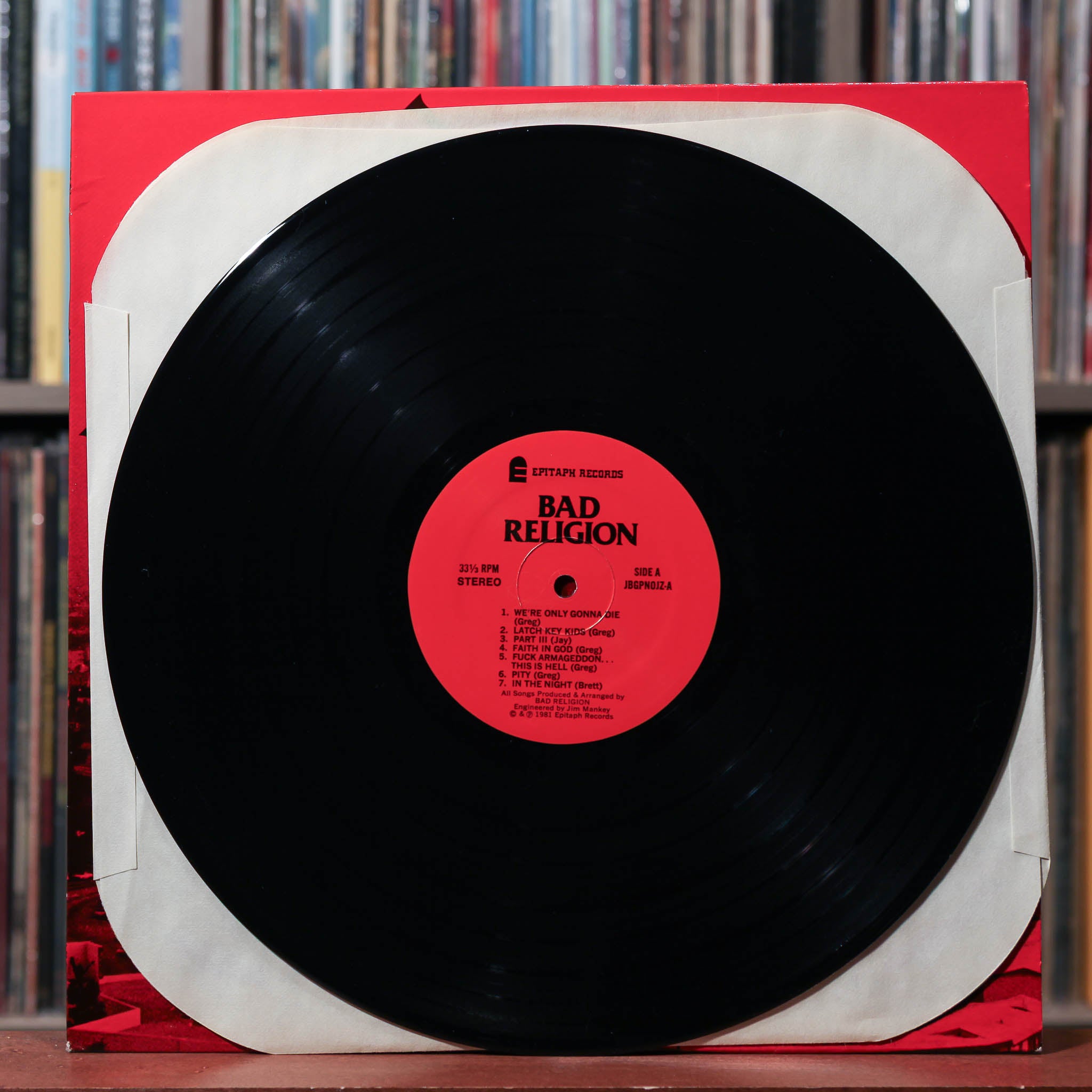Bad Religion - How Could Hell Be Any Worse? - 1988 Epitaph, VG/EX