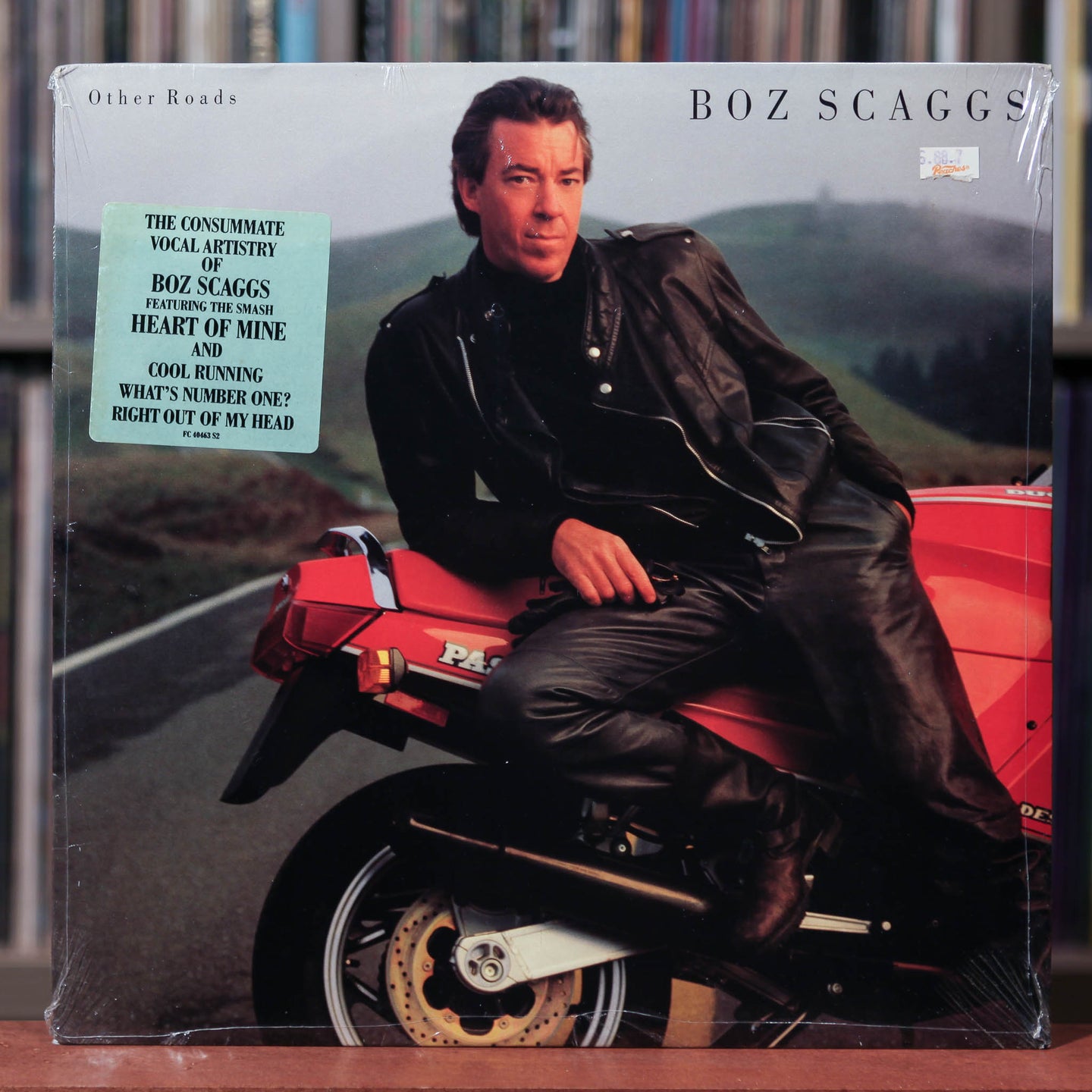 Boz Scaggs ‎- Other Roads  - 1988 Columbia, SEALED