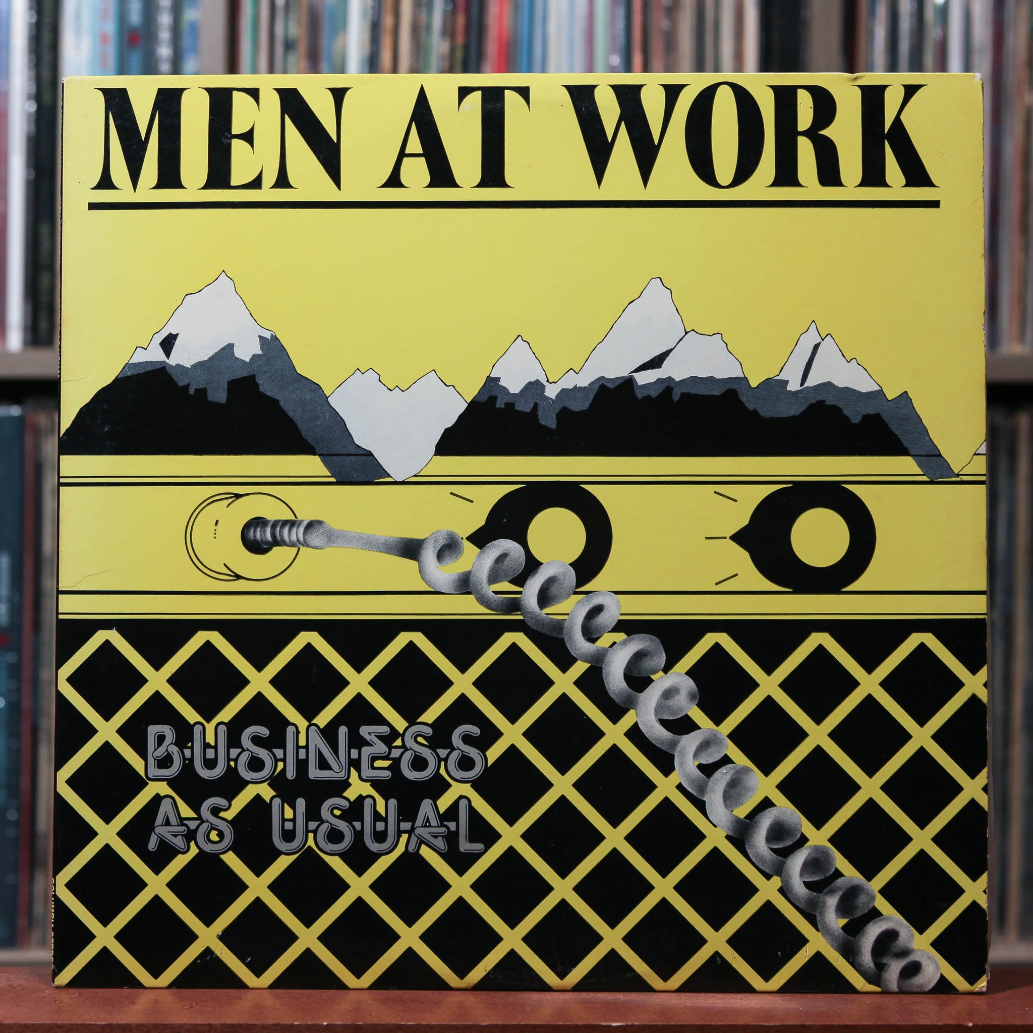 Men At Work - 2 ALBUM BUNDLE - 1982 Columbia, VG+/EX