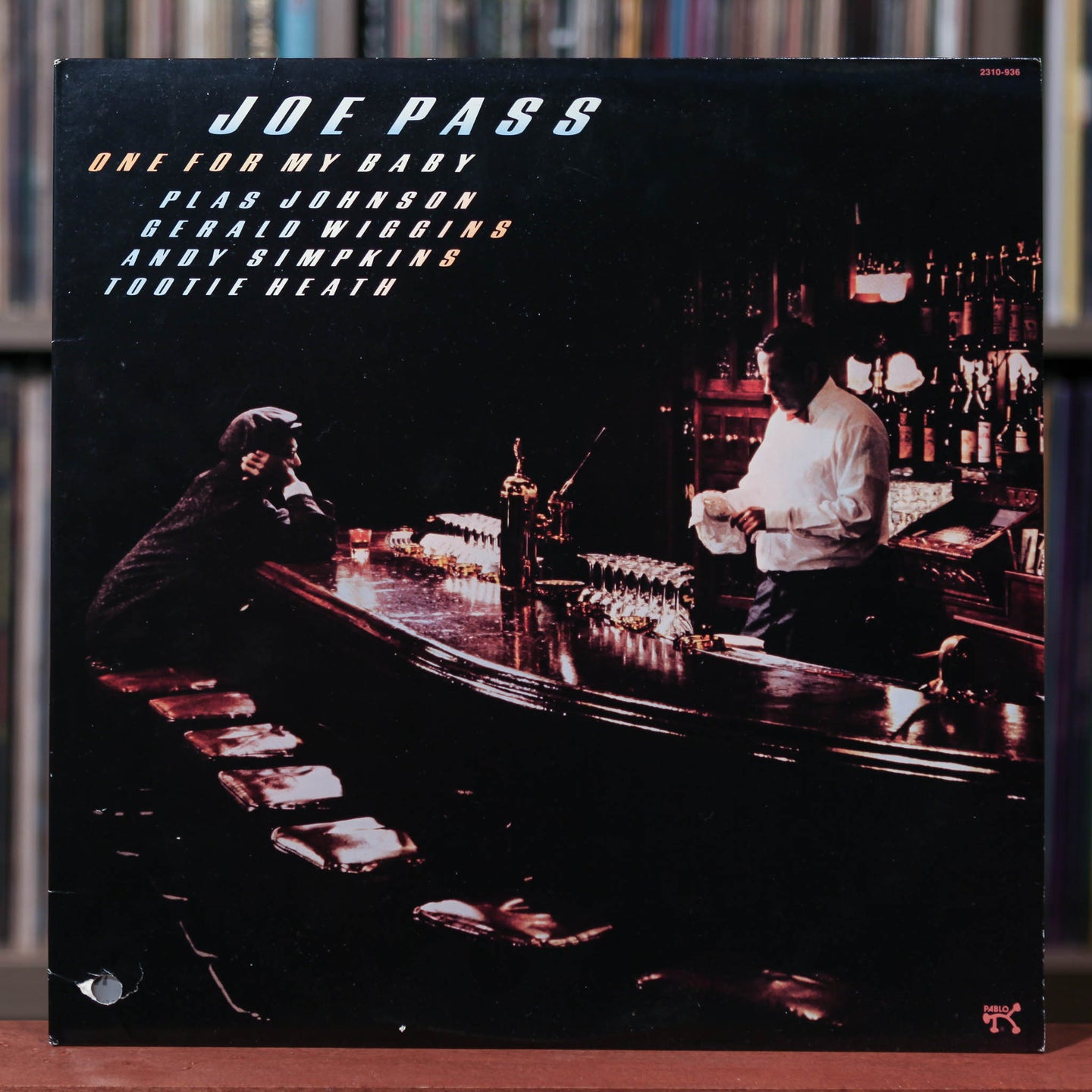 Joe Pass - One For My Baby - 1989 Pablo, VG+/EX
