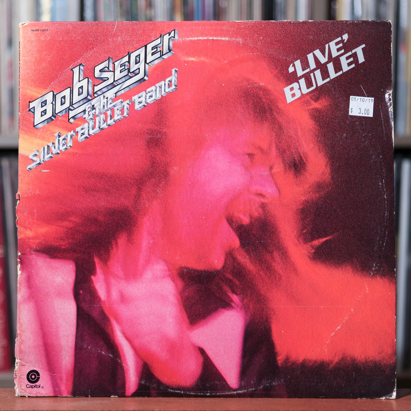 Bob Seger - Live Bullet - 2LP - 1976 Capitol, VG/VG