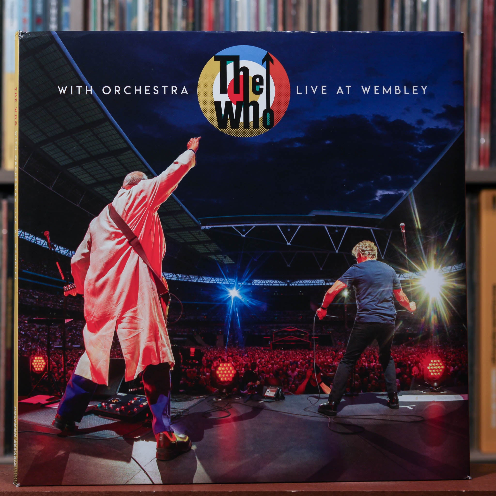 The Who - With Orchestra Live At Wembley - 3LP W/ INSERT RED, ORANGE &