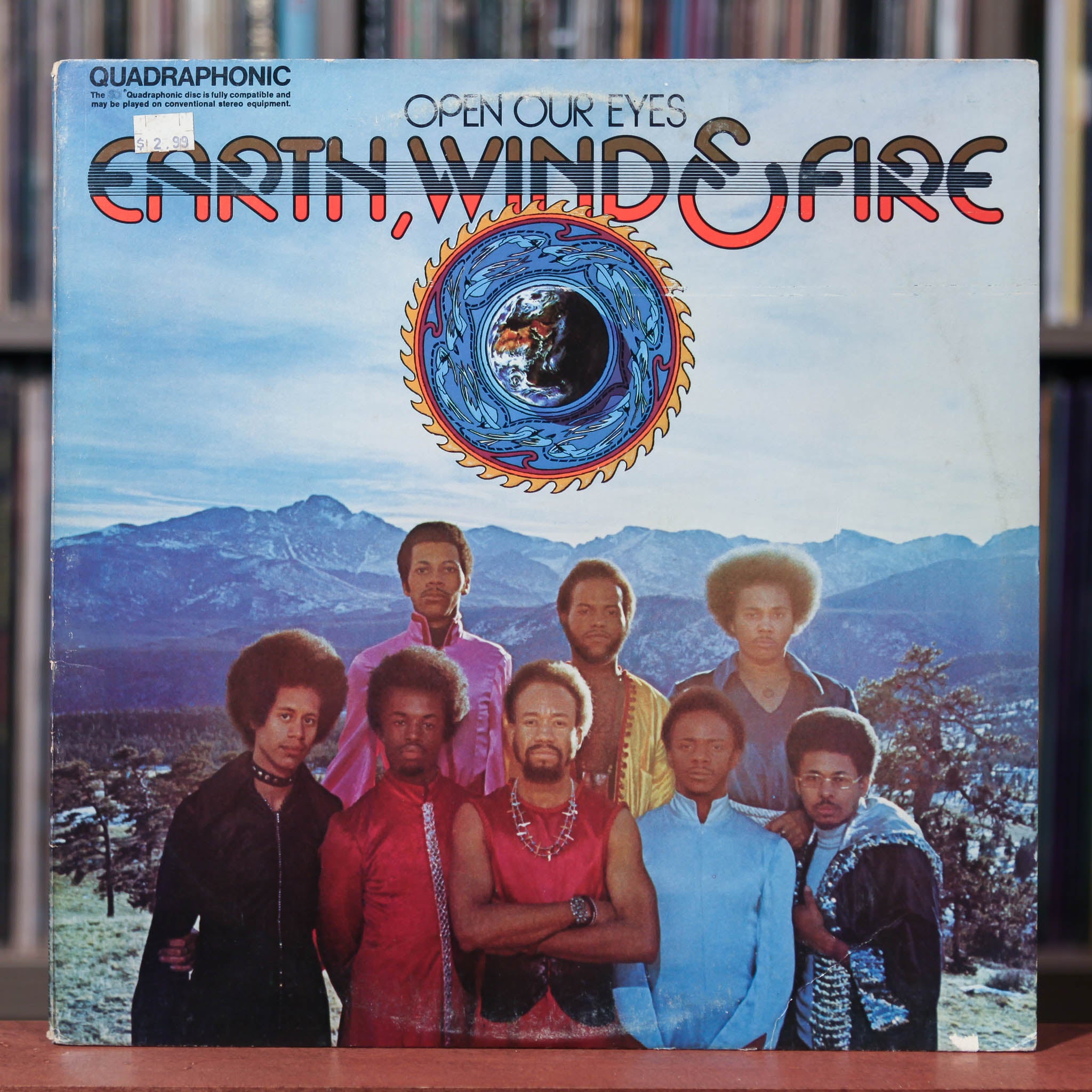 Earth, Wind & Fire - Open Our Eyes - 1974 Columbia, VG/EX