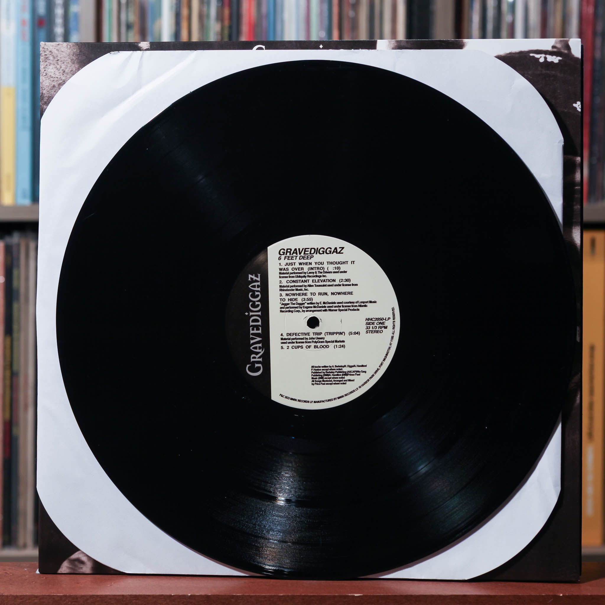 Gravediggaz - 6 Feet Deep - 2LP 2023 HHC Records, EX/VG+