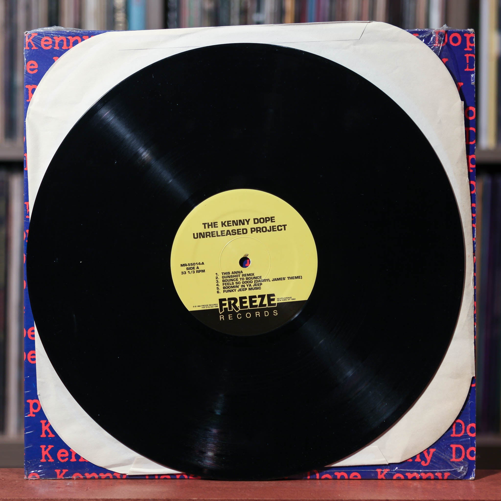 Kenny Dope - The Unreleased Project - 1993 Freeze, VG+/VG+