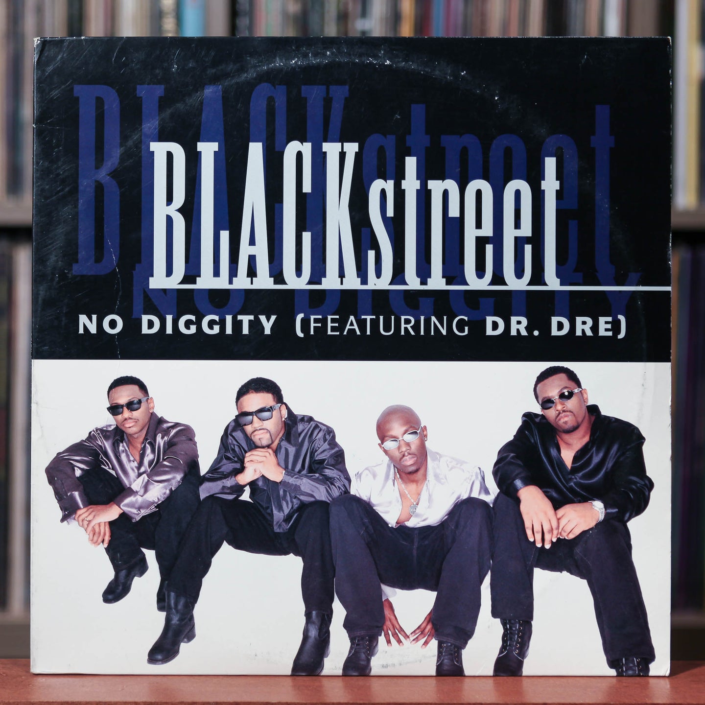 BLACKstreet Featuring Dr. Dre - No Diggity - 1996 Interscope, VG/EX