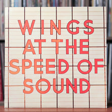 Load image into Gallery viewer, Wings - At The Speed Of Sound - UK Import - 1976 Capitol, EX/EX
