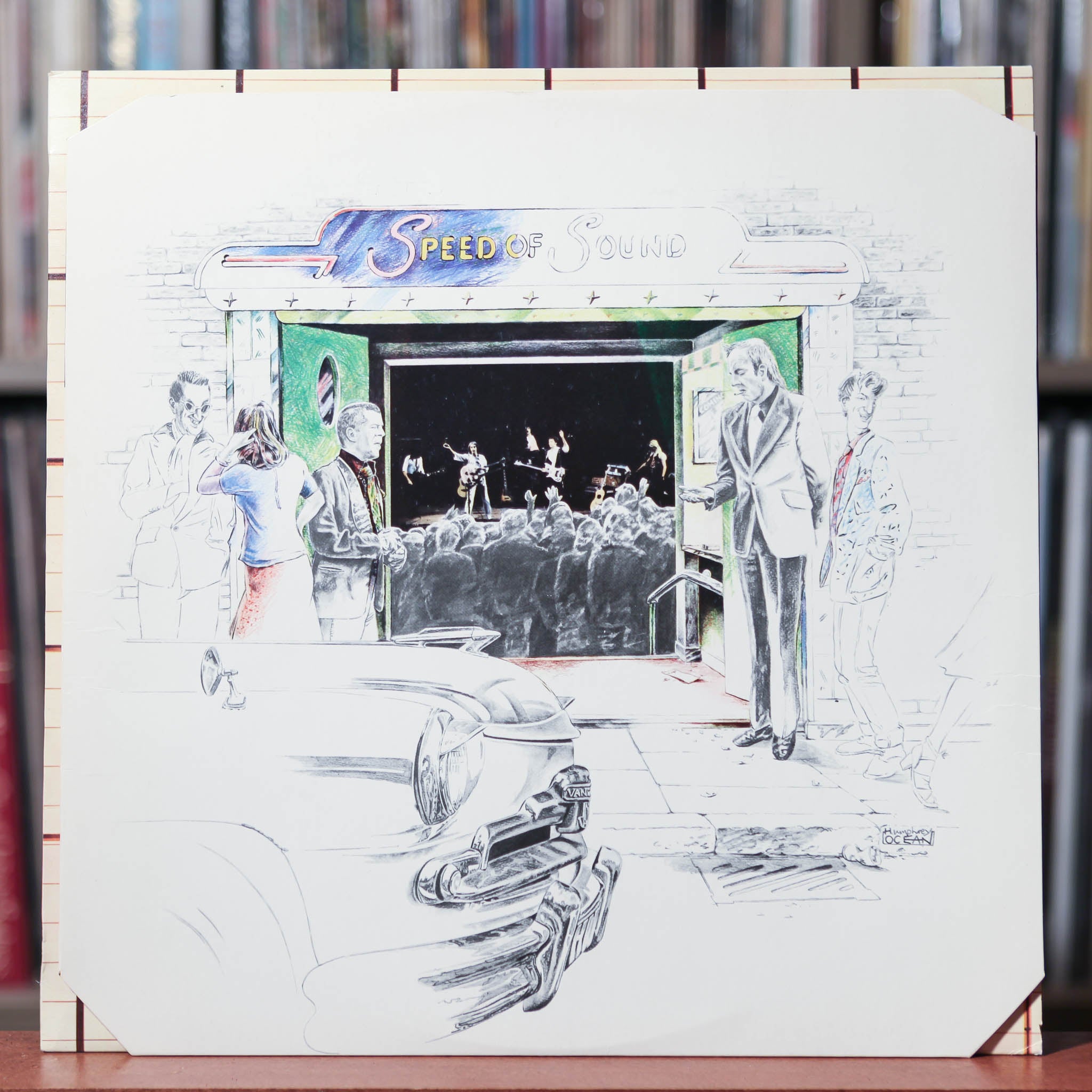 Wings - At The Speed Of Sound - UK Import - 1976 Capitol, EX/EX