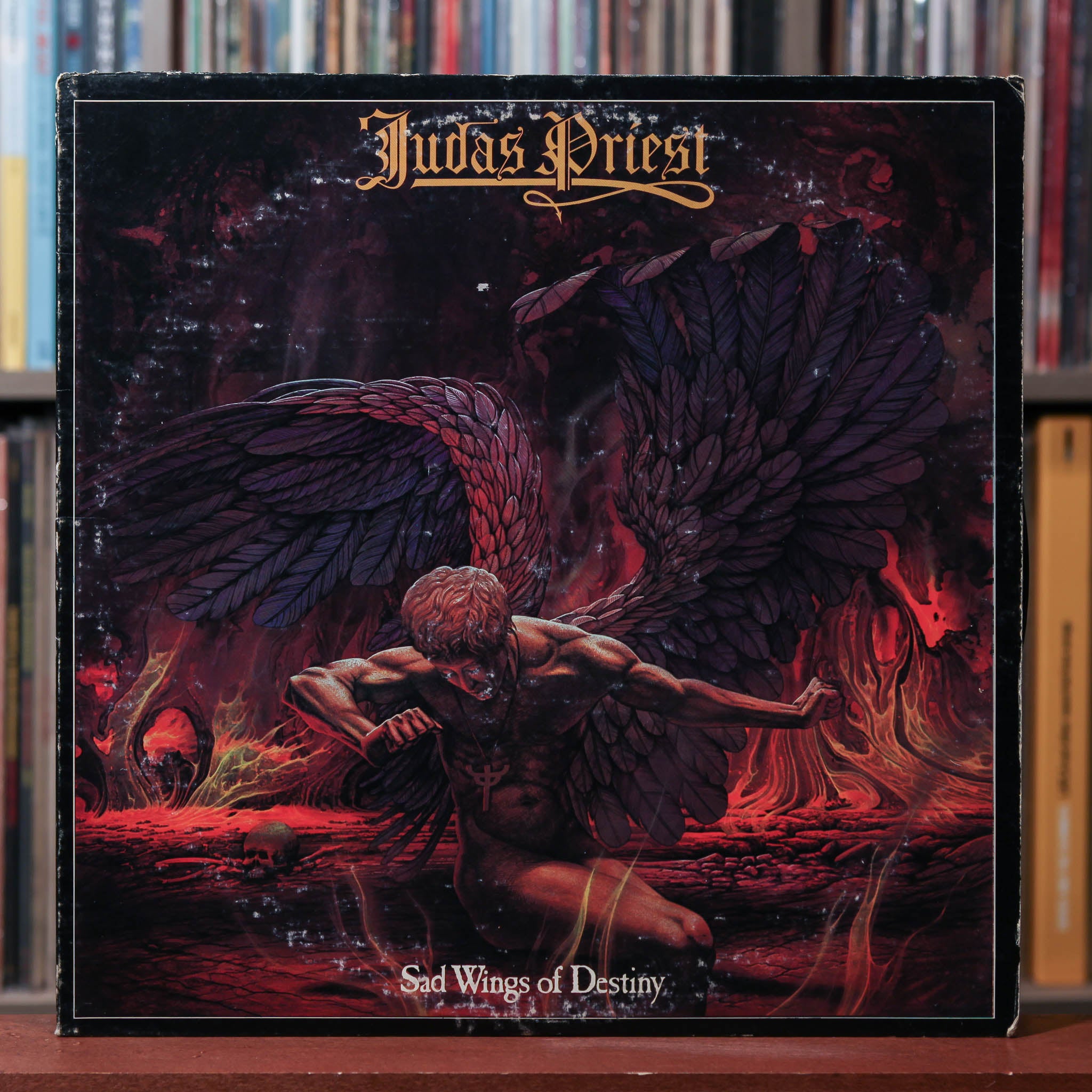 Judas Priest Sad Wings of Destiny レコード Judas Priest - Sad Wings Of Destiny - 1976 Janus Records, VG/VG