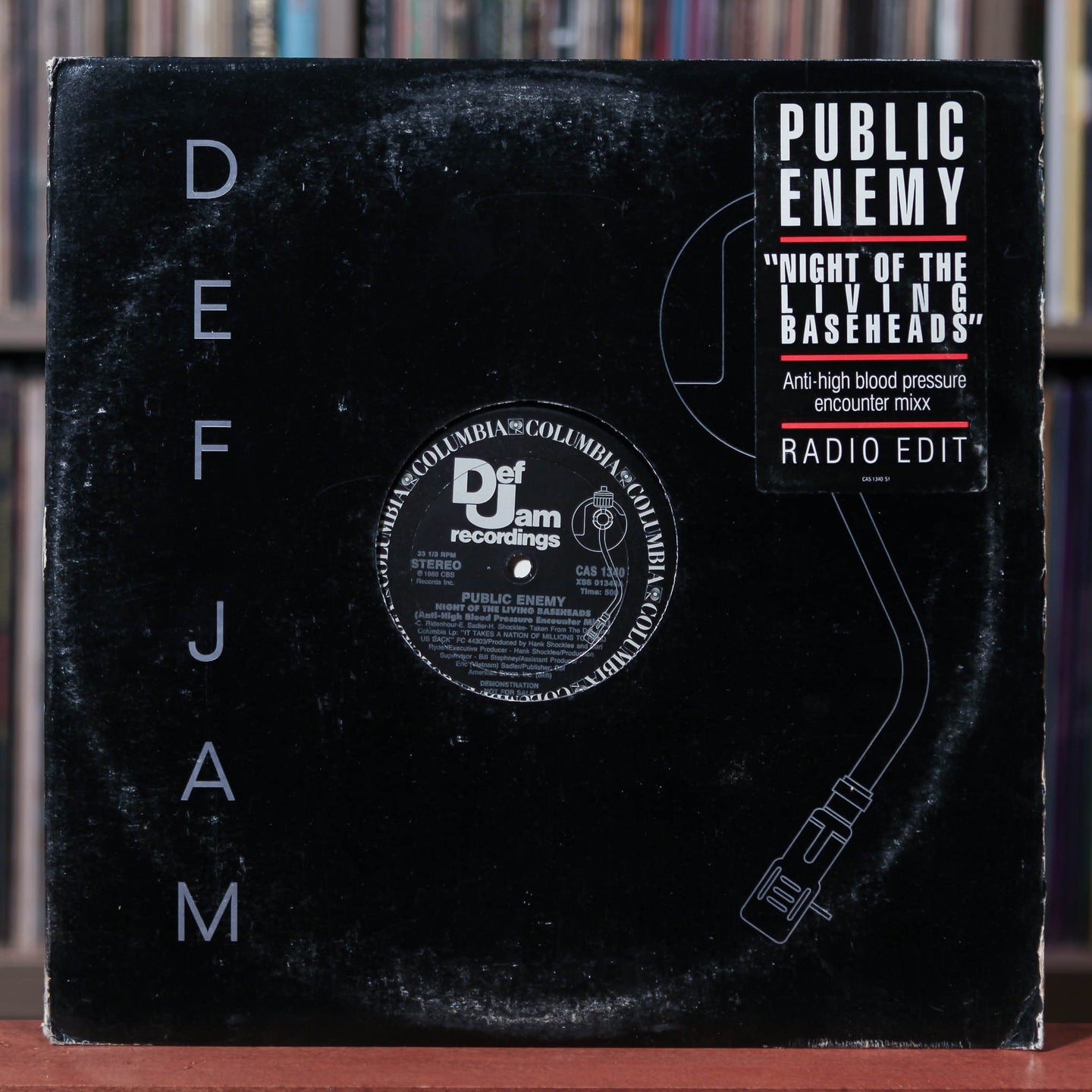 Public Enemy - Night Of The Living Baseheads - 1988 Def Jam, VG+/VG+