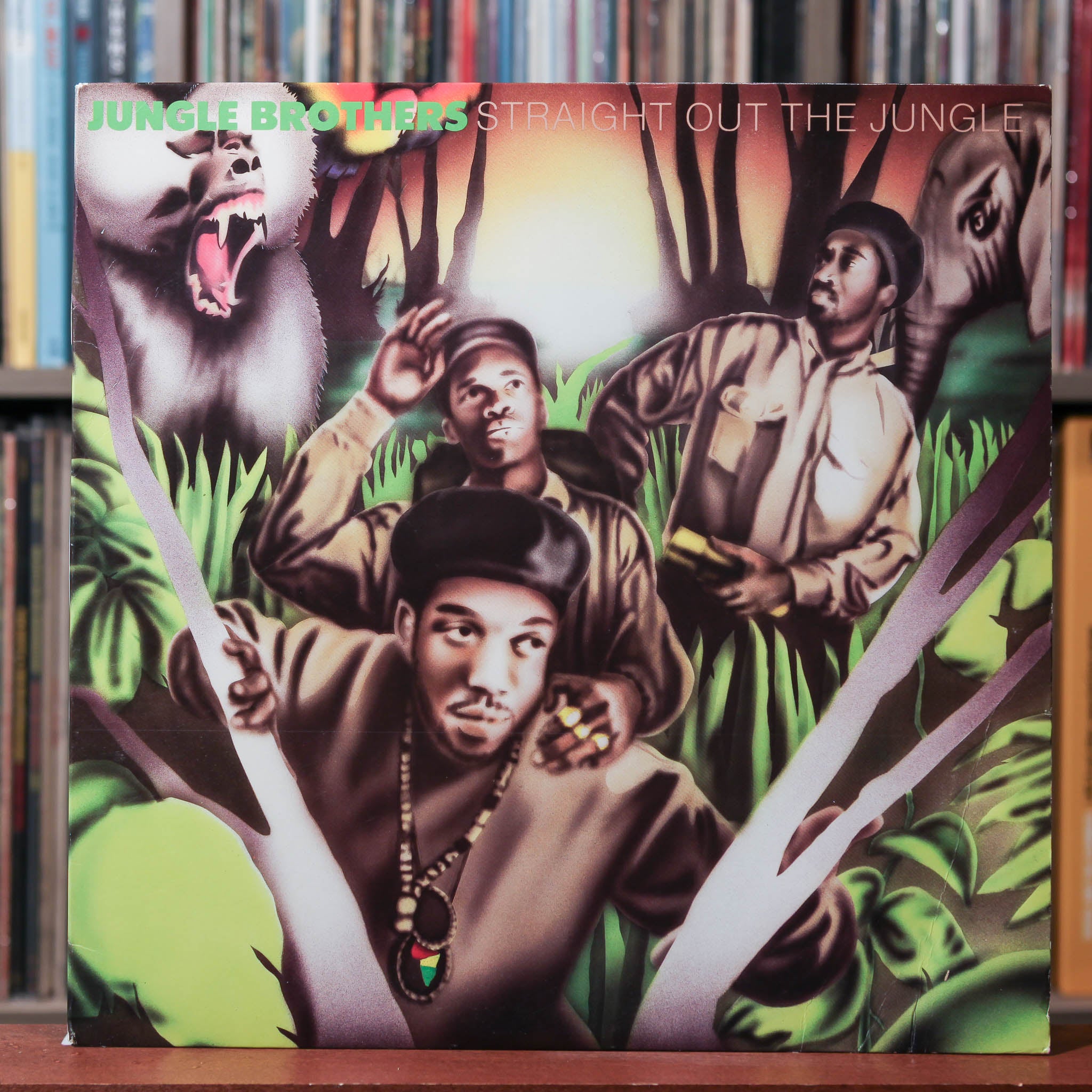 トップス 1989 Vintage S2C Jungle Brother old 80s Vintage Records