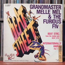 Load image into Gallery viewer, Grandmaster Melle Mel &amp; The Furious Five - Beat Street / Internationally Known - 12" SIngle - 1984 Sugar Hill, VG/VG
