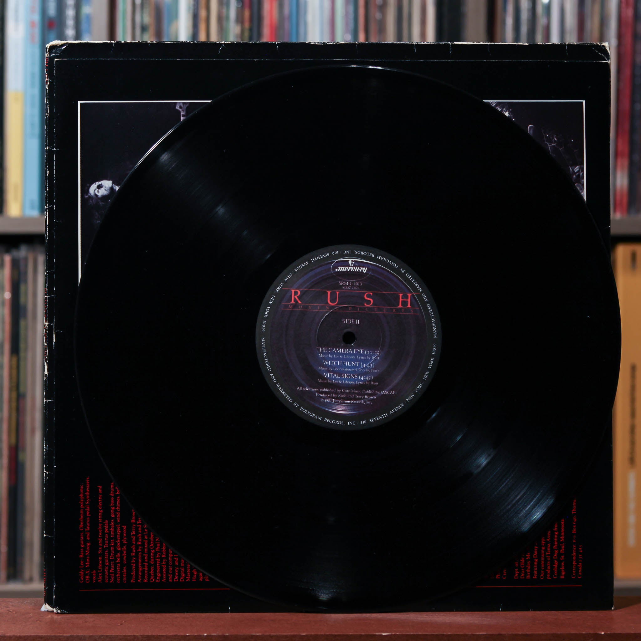 Rush - Moving Pictures - 1981 Mercury, VG/VG