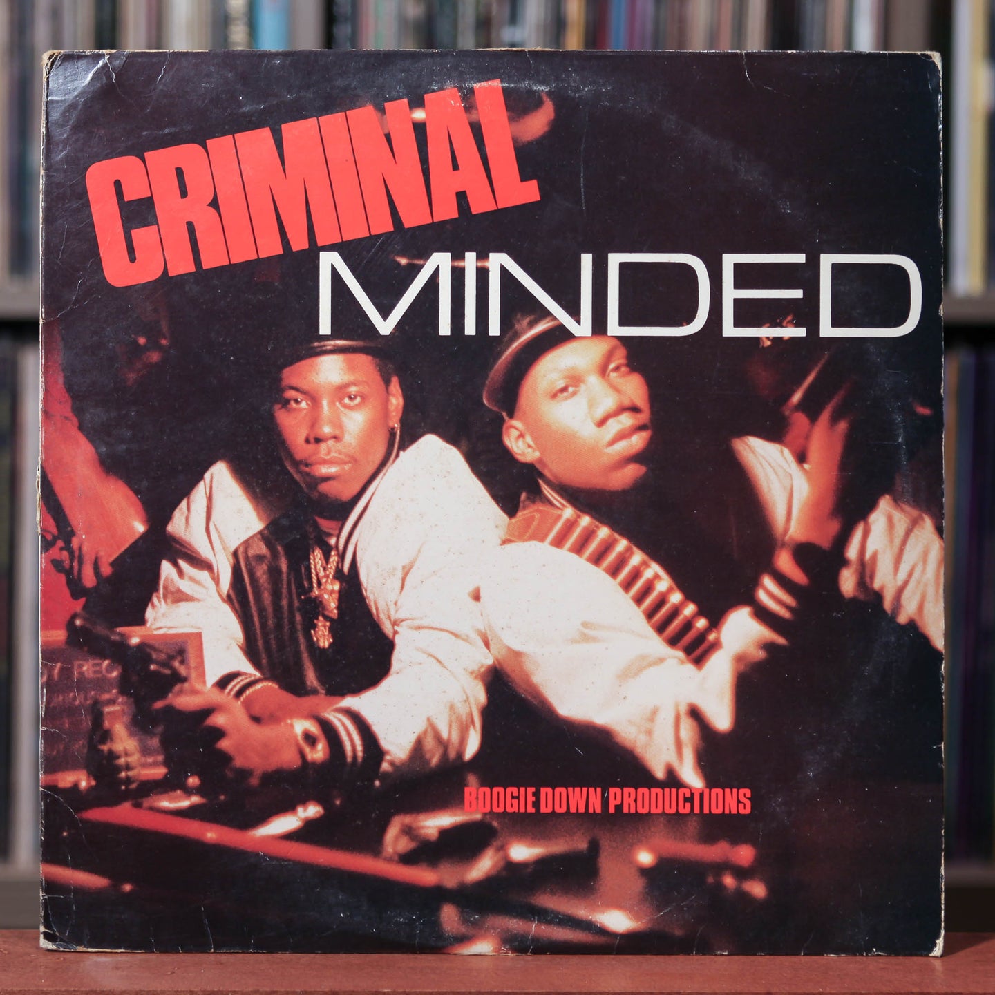 Boogie Down Productions - Criminal Minded - 1987 B-Boy, VG/VG