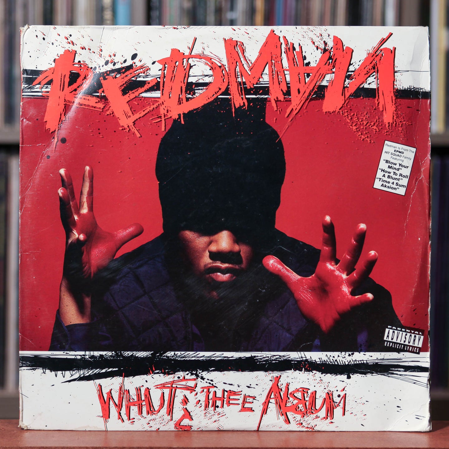 Redman - Whut? Thee Album - 1992 Rush Associated Labels, VG/VG+
