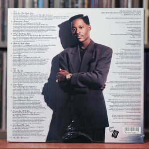Johnny Gill - Self-Titled - 1990 Motown, VG+/VG+ w/Shrink & Hype
