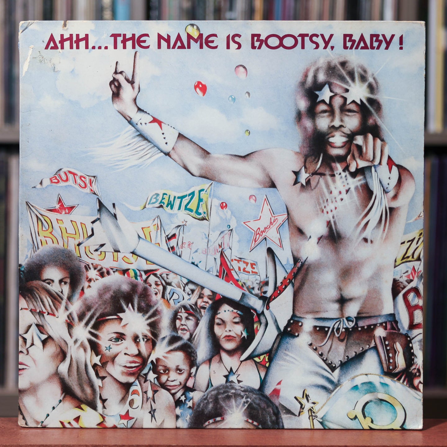 Bootsy's Rubber Band - Ahh...The Name Is Bootsy, Baby! - 1977 Warner, VG/VG