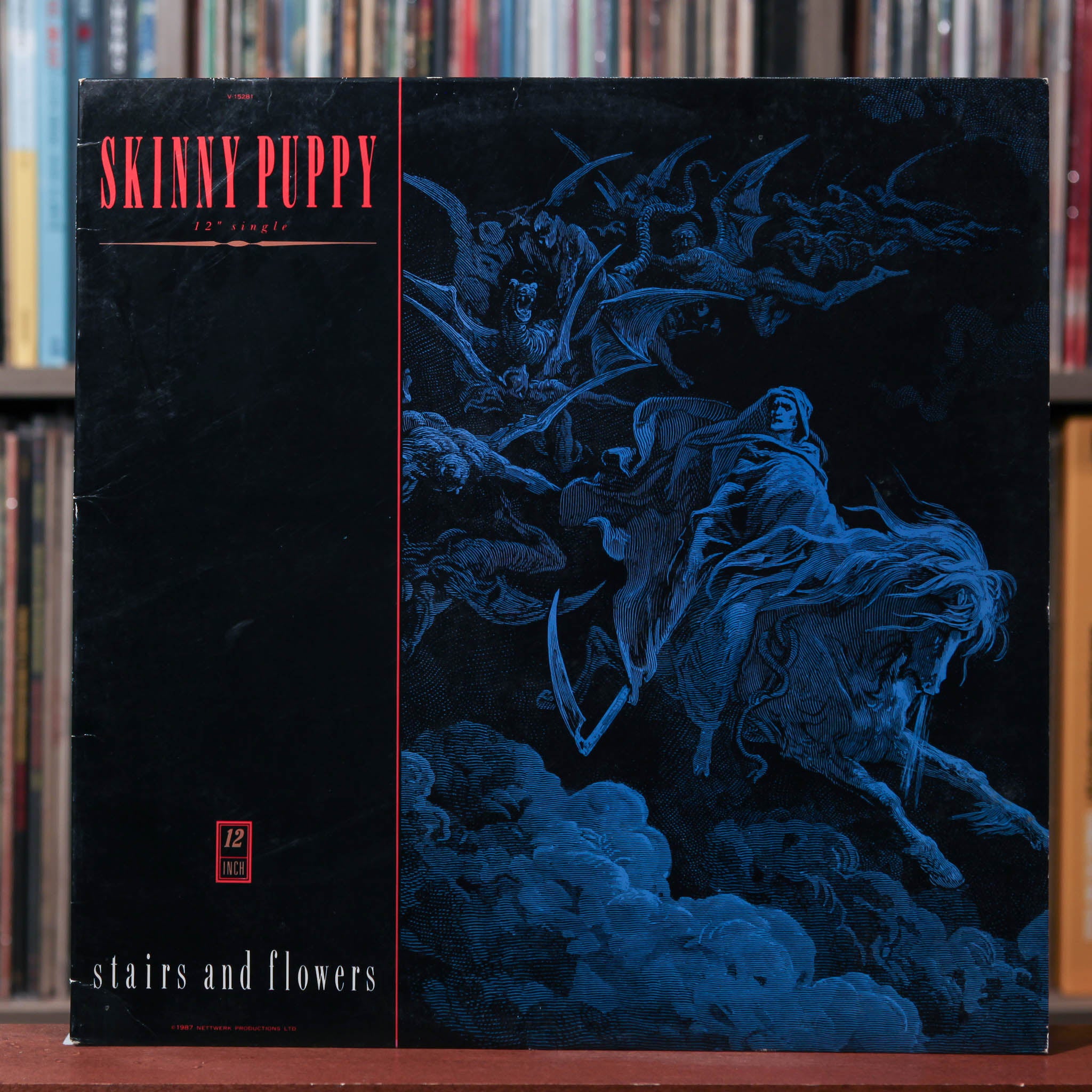 Skinny Puppy - Stairs And Flowers - 1987 Capitol Records, VG/VG Skinny Puppy - Stairs And Flowers - 1987 Capitol Records, VG/VG