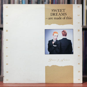 Eurythmics - Sweet Dreams (Are Made Of This) - 12" Single - 1982 RCA Victor, VG/VG+