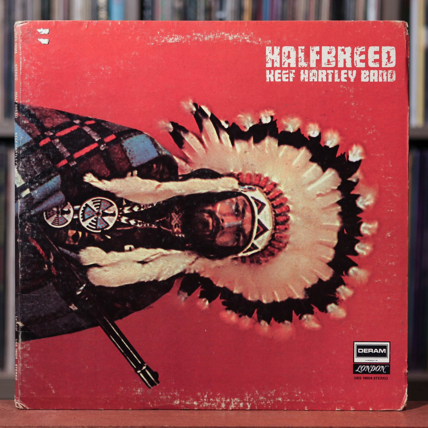 Keef Hartley Band - Halfbreed - 1969 Deram, VG+/VG