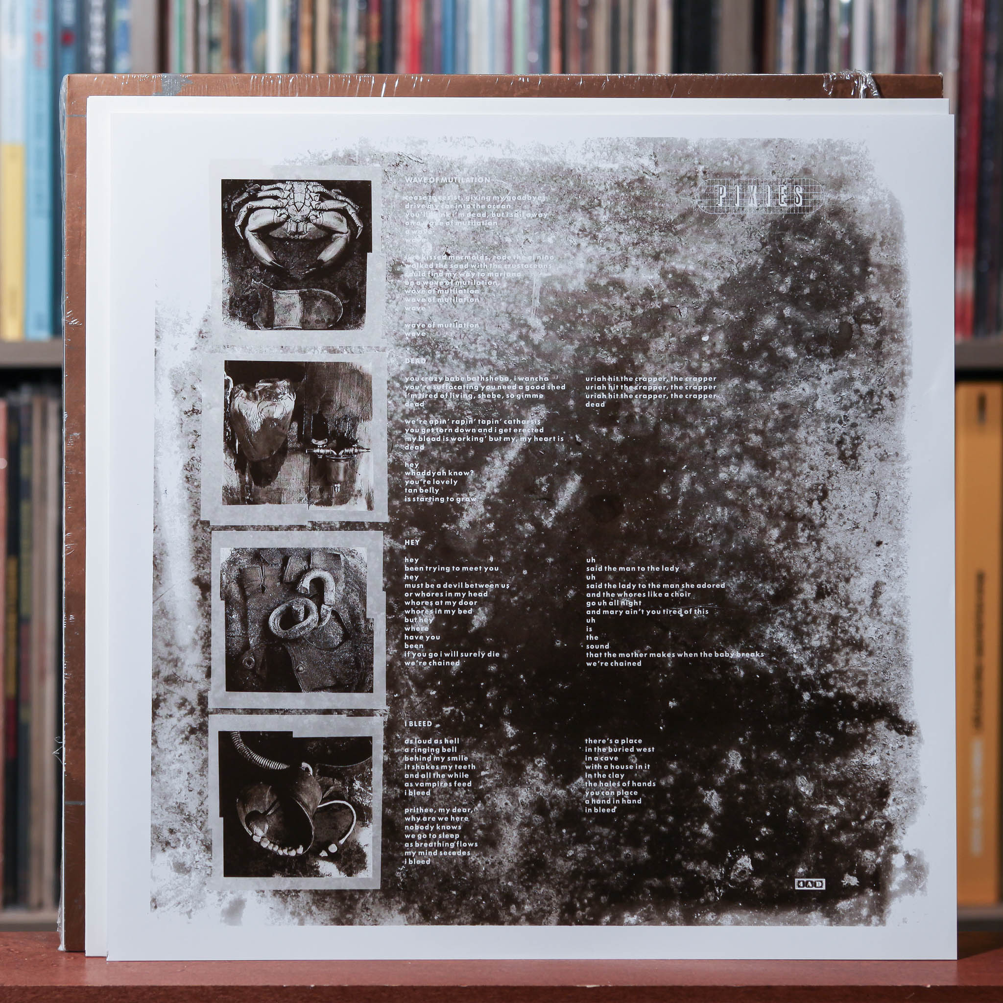 Pixies - Doolittle - 2000's W/ INSERT 4AD, VG+/VG+