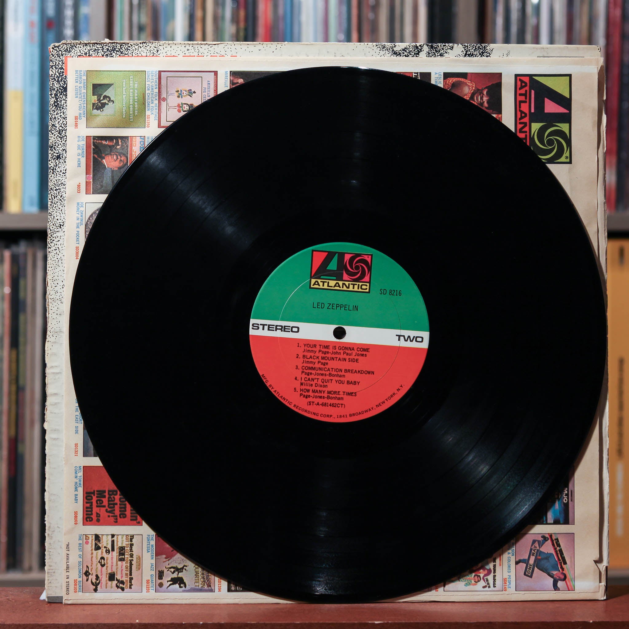 1969年　Led Zeppelin II Atlanticレコード Led Zeppelin - Led Zeppelin - 1969 Atlantic, VG/VG