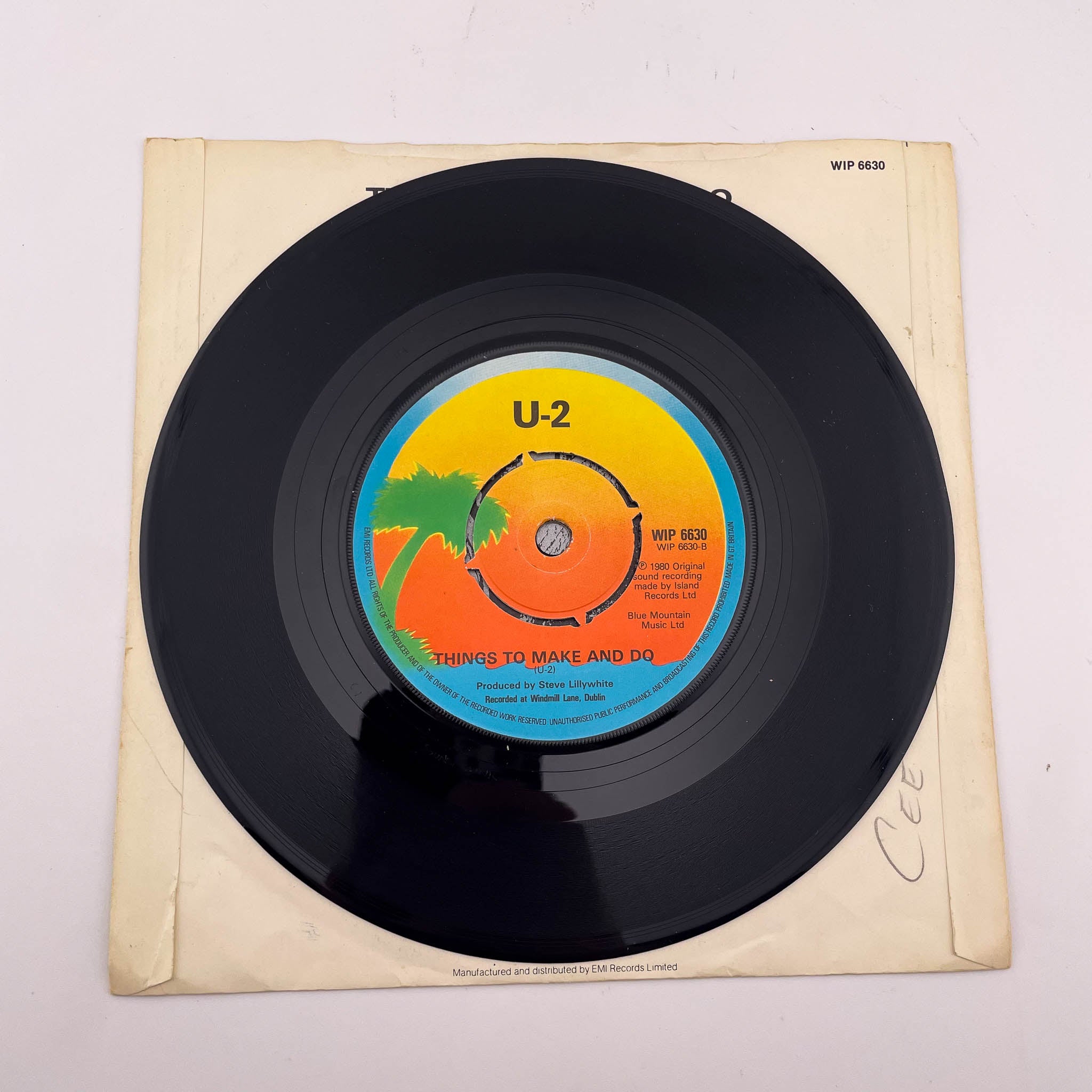 U2 - A Day Without Me - UK 7