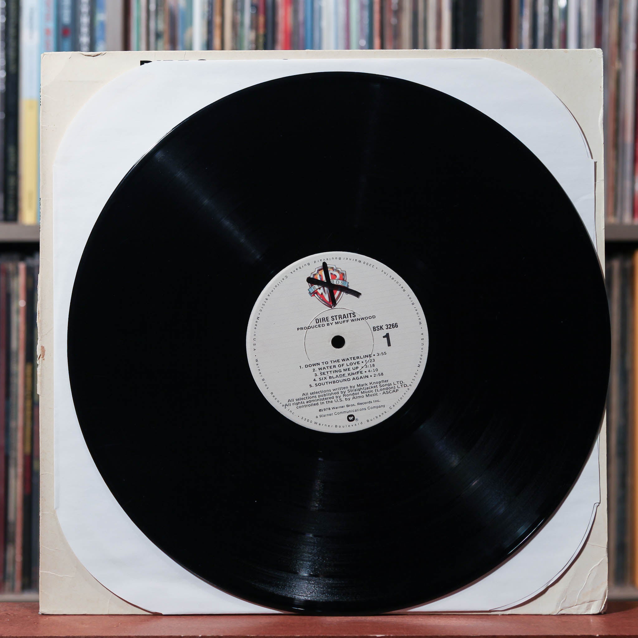 Dire Straits - Dire Straits - 1978 Warner Bros. Records, VG/VG+