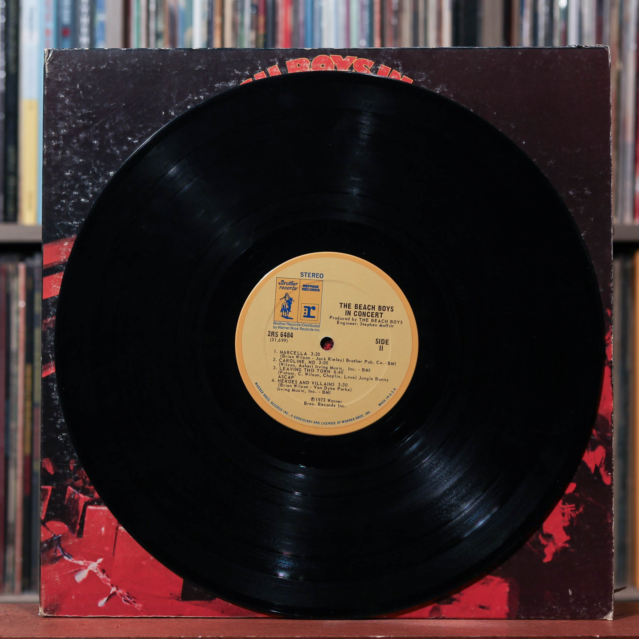 The Beach Boys - The Beach Boys In Concert - 2LP 1976 Reprise Records,