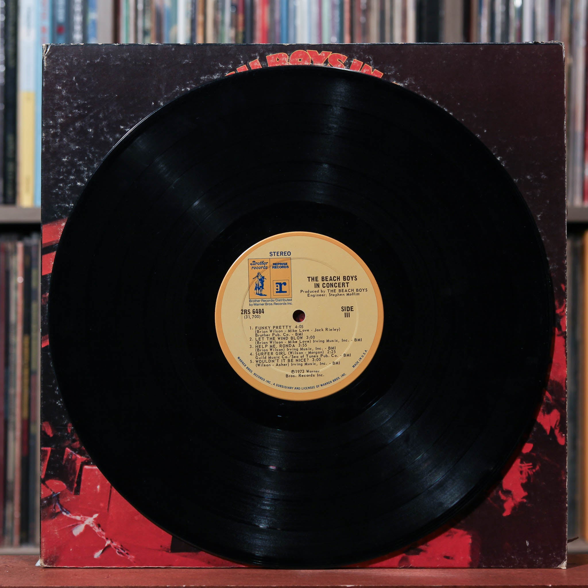 The Beach Boys - The Beach Boys In Concert - 2LP 1976 Reprise Records,