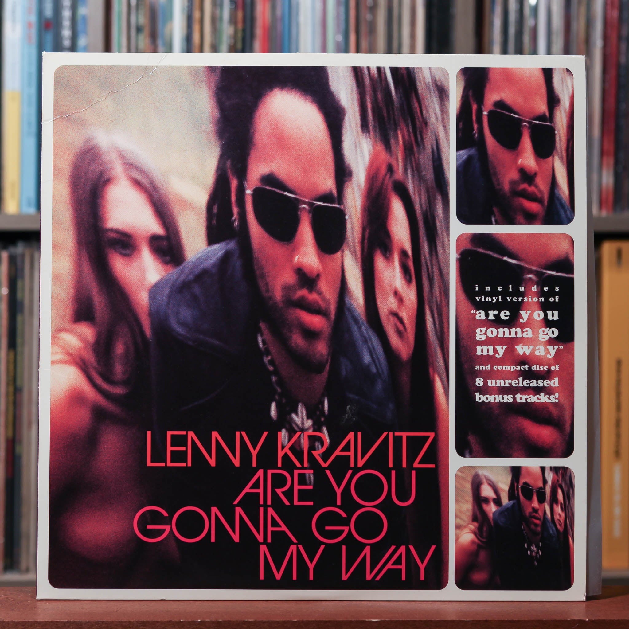 Lenny Kravitz - Are You Gonna Go My Way - W/ INSERT & BONUS CD CLEAR V