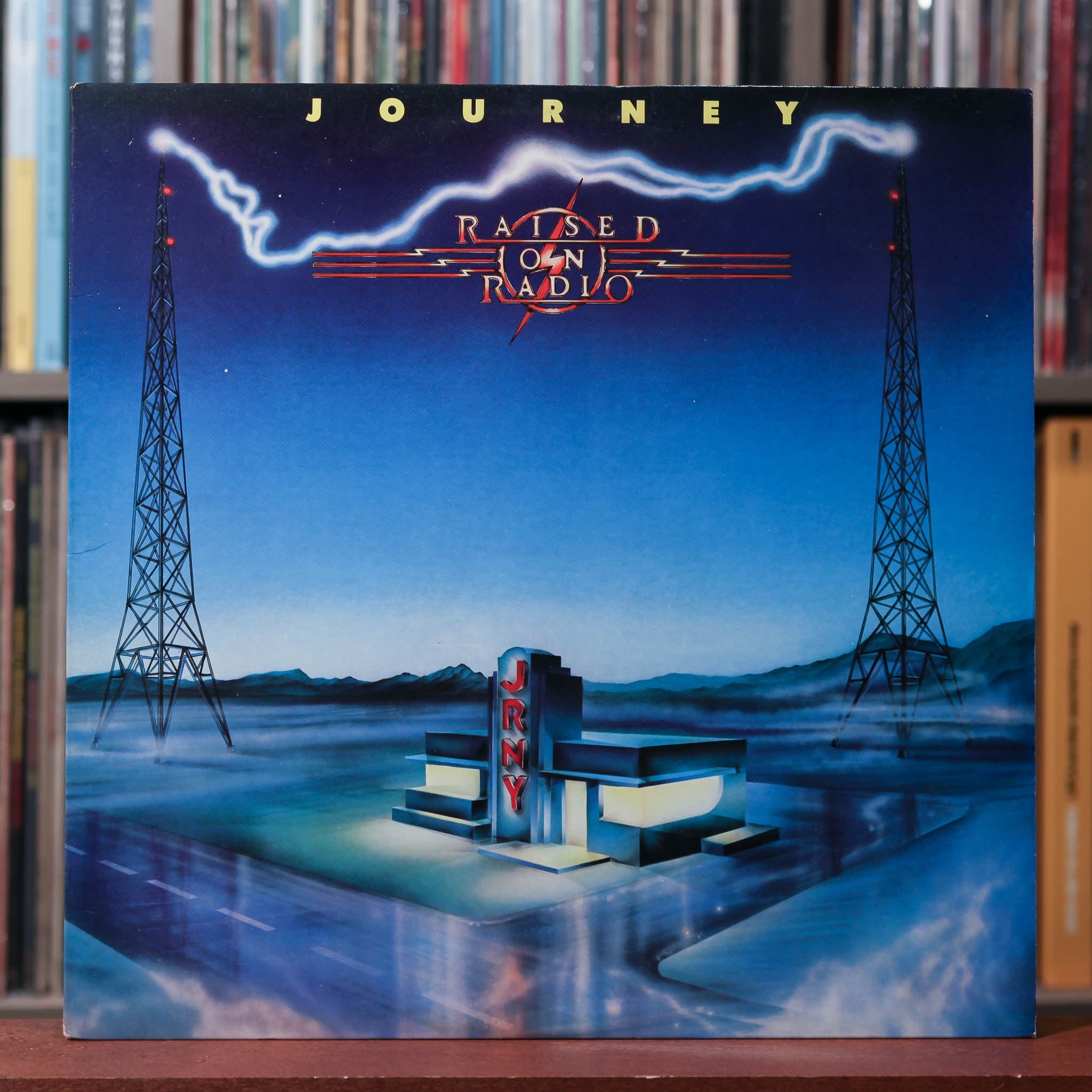 Journey - Raised On Radio - 1986 Columbia, EX/VG