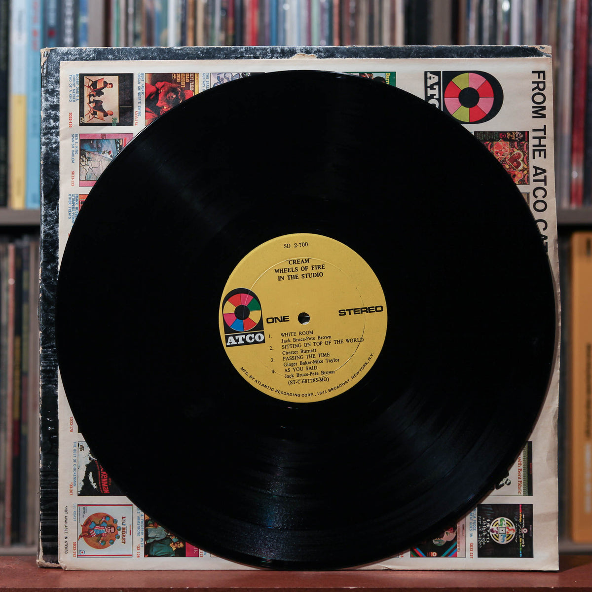 Cream - Wheels Of Fire - 2LP 1968 ATCO Records