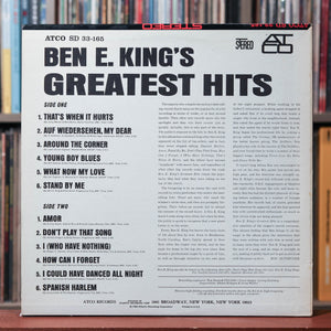 Ben E. King - Ben E. King's Greatest Hits - 1975 ATCO Records, VG+/EX