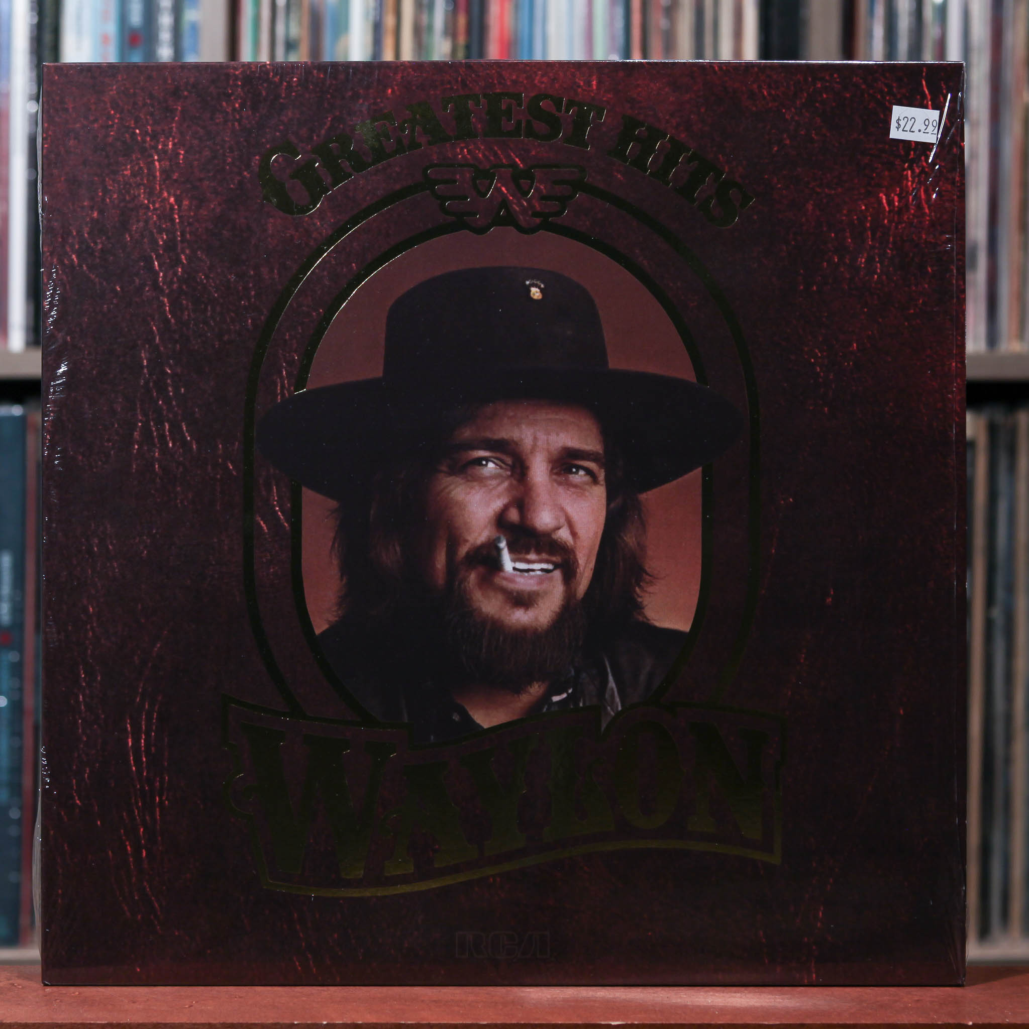 Waylon Jennings - Greatest Hits - IN SHRINK 2019 RCA, EX/EX