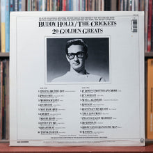 Load image into Gallery viewer, Buddy Holly - 20 Golden Greats - 1980 MCA Records, VG+/EX
