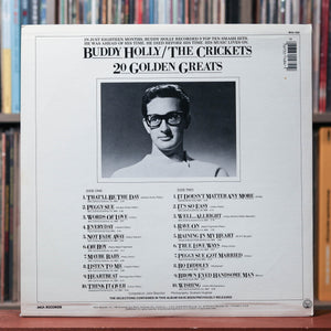 Buddy Holly - 20 Golden Greats - 1980 MCA Records, VG+/EX