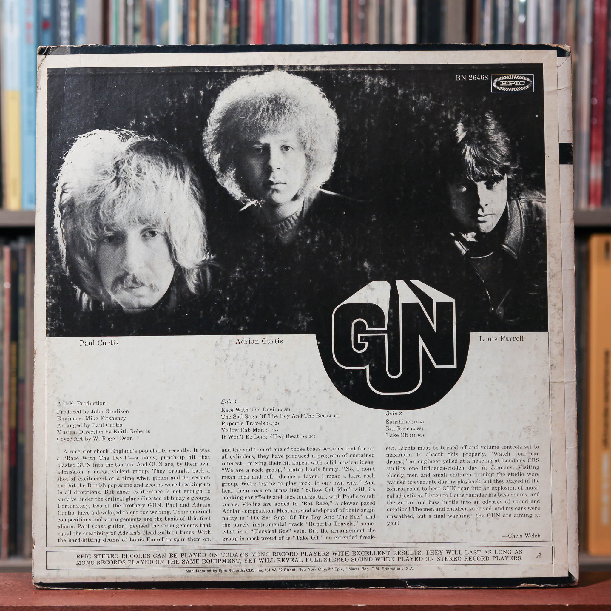 The Gun - Gun - 1973 Epic